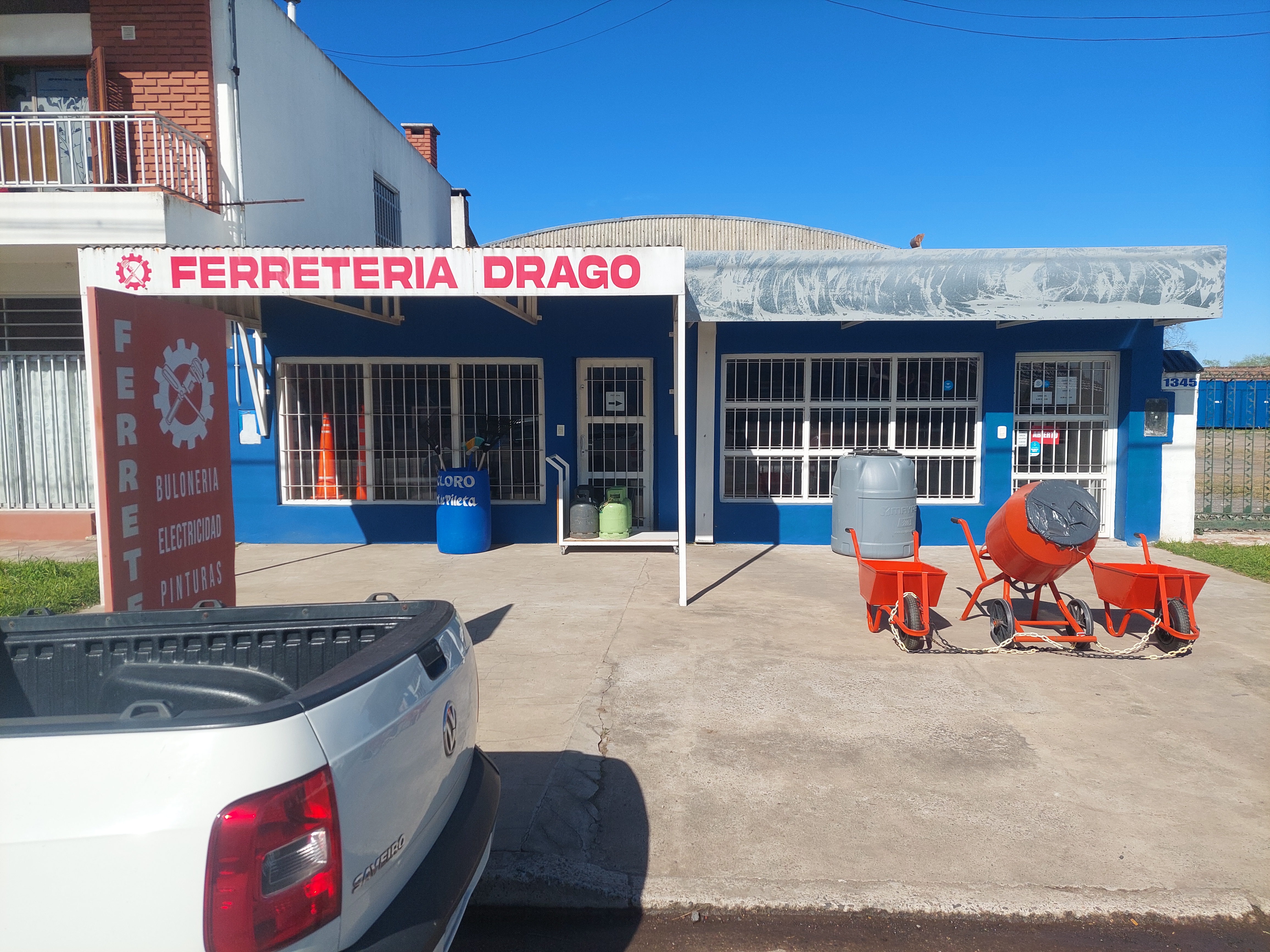 Vista General de Ferretería Drago